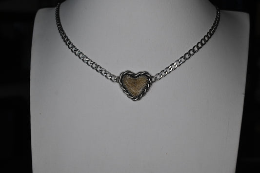 Heart Shaped Bone Choker