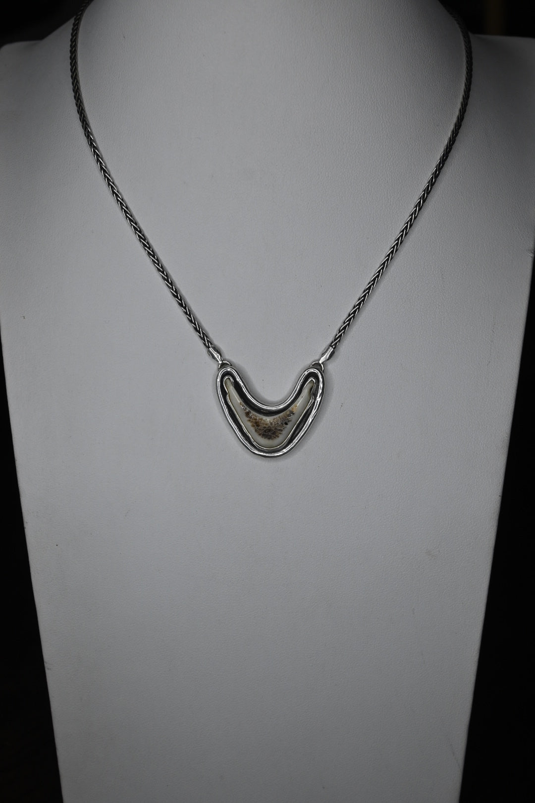 Polished Vertebrae Necklace