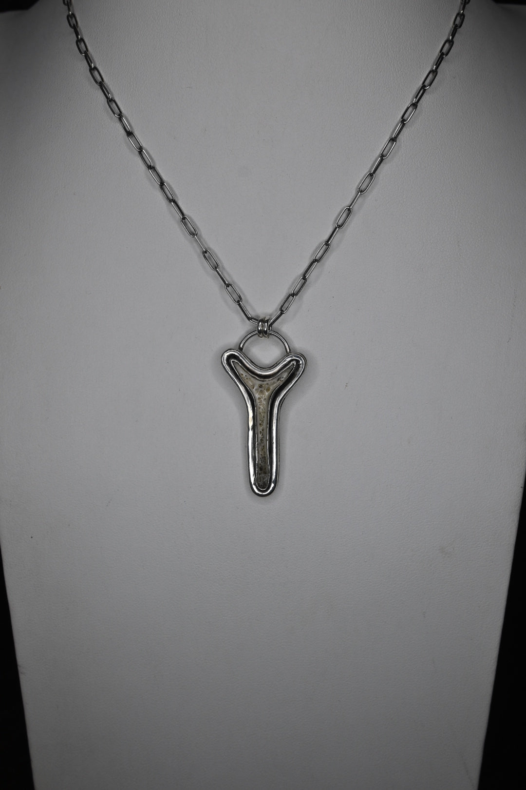 Polished Vertebrae Necklace